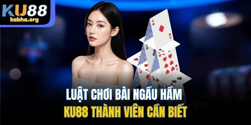 Luật chơi bài Ngầu hầm KU88 thành viên cần biết
